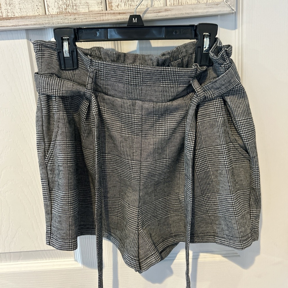 Plaid shorts